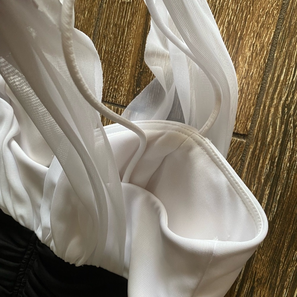 BETSY & ADAM by Linda Bernell maxi prom/wedding dress - Picture 7 of 13